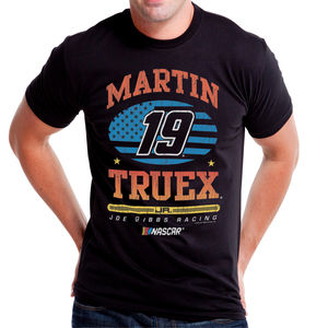 NASCAR Mens Classic Crew Tee - Martin True by DelSol-1 Pc
